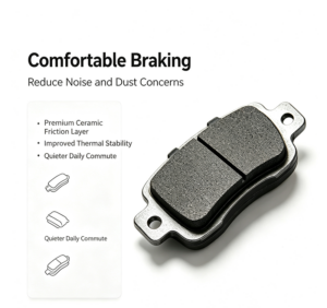 Ceramic Material Brake Pad for all FMSI series c12